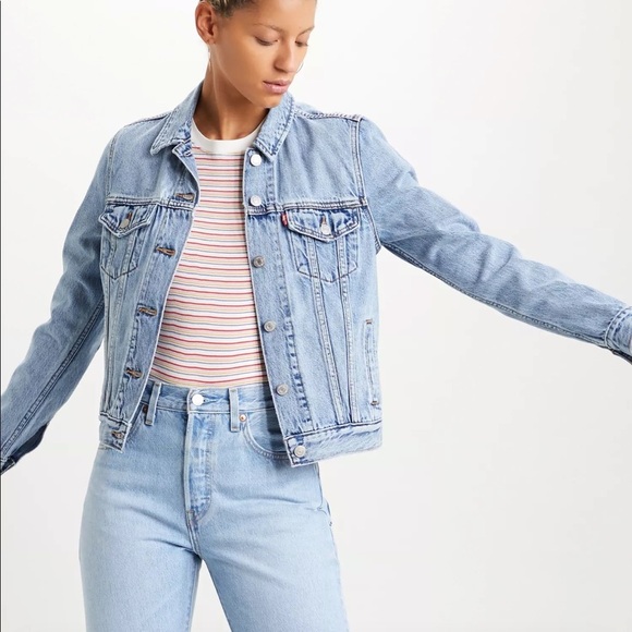 Levi’s Original Trucker Denim Jean Jacket - Picture 1 of 10